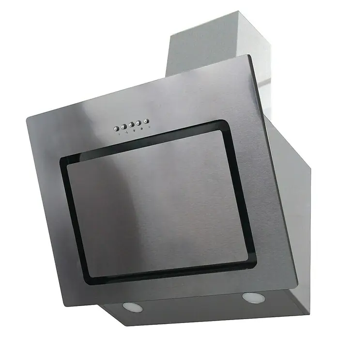 Respekta Schräghaube CH 22020 IXB - Breite: 60 cm, Max. Luftleistung: 306 m³/h im Normalbetrieb, Edelstahl - Rechte Seitenansicht