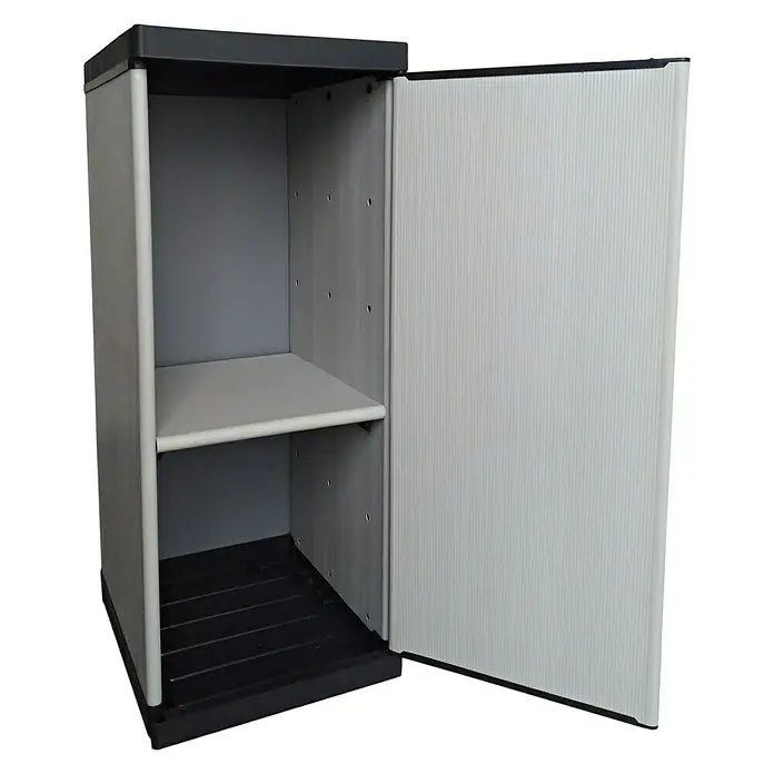 Kunststoffschrank - L x B x H: 39,5 x 34 x 85 cm, Traglast: 25 kg/Boden - Vorderansicht