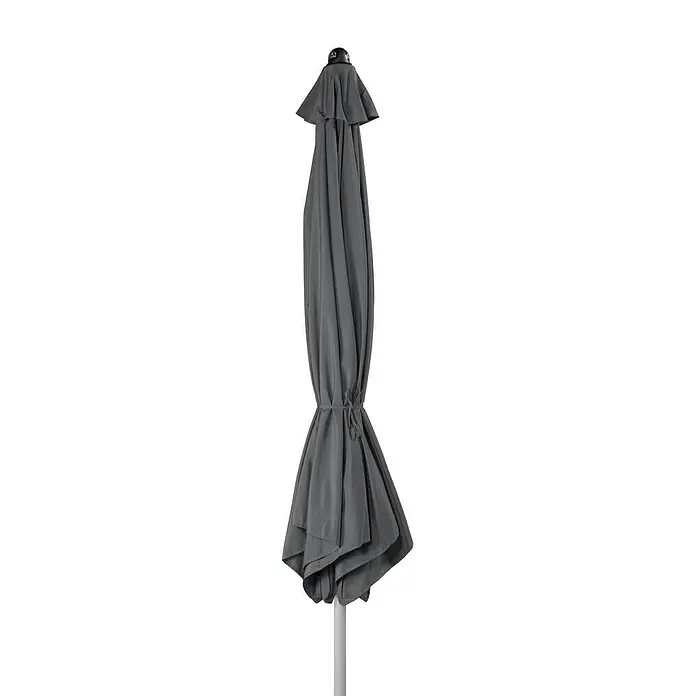 Doppler Active Kurbelschirm Auto Tilt - Anthrazit, Durchmesser: 320 cm - Vorderansicht