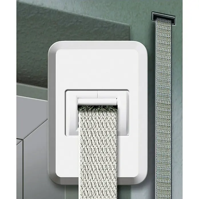 Schellenberg Gurtführung DUO - 20 x 60 x 85 mm, Geeignet für: Rollladen-Maxi-Systeme, Weiß - Stimmungsaufnahme
