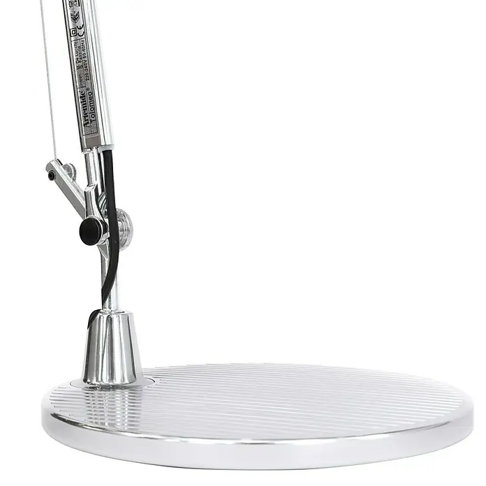 Artemide Tischleuchte Tolomeo - 77 W, Silber, Silber, E27 - Vorderansicht