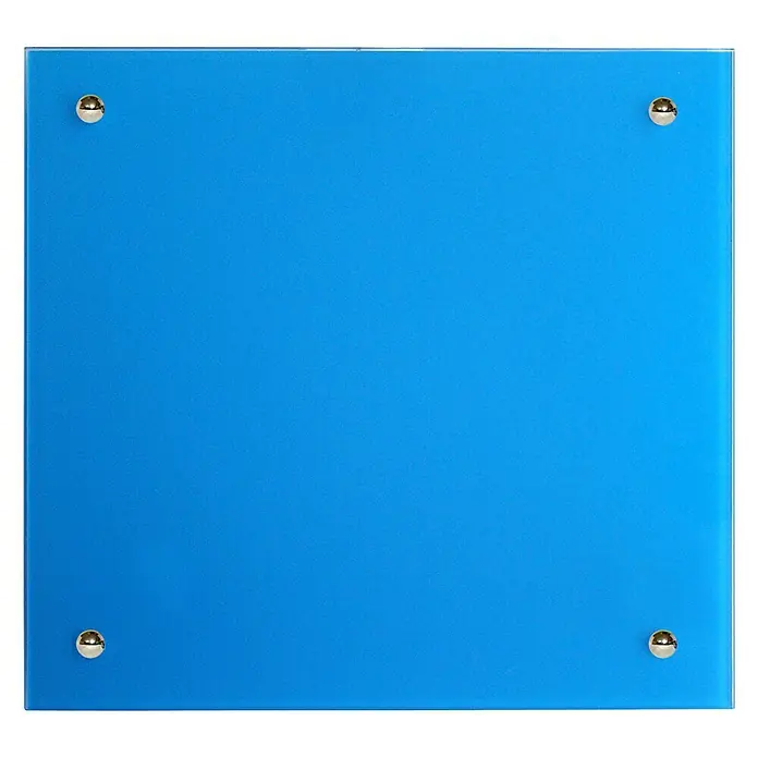 Admiral Infrarot-Glasheizkörper - 50 x 50 cm, 350 W, Blau - Ansicht von oben