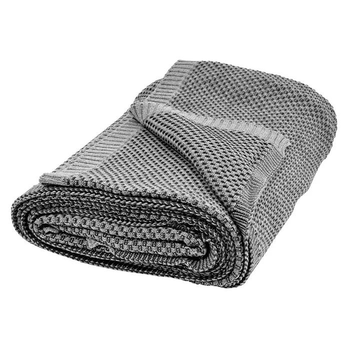 Nielsen Plaid Kuscheldecke Akira - L x B: 200 x 150 cm, Hellgrau