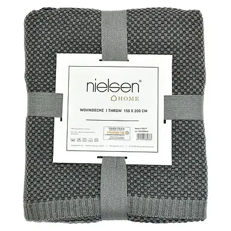 Nielsen  Plaid Kuscheldecke Akira