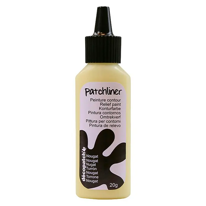 Décopatch Pintura contornos Patchliner - Turrón, 20 g