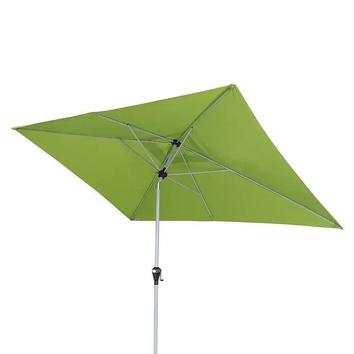 Doppler Active Sonnenschirm Auto Tilt - Fresh Green, 300 x 200 cm - Vorderansicht