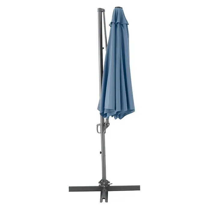 Sunfun Ampelschirm Florenz - Blau, Durchmesser: 300 cm