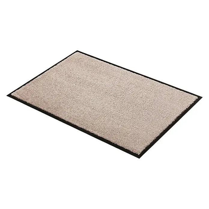 SCHÖNER WOHNEN-Kollektion Sauberlaufmatte Uni - Beige, 150 x 67 cm, 100 % Polyamid - Rechte Seitenansicht