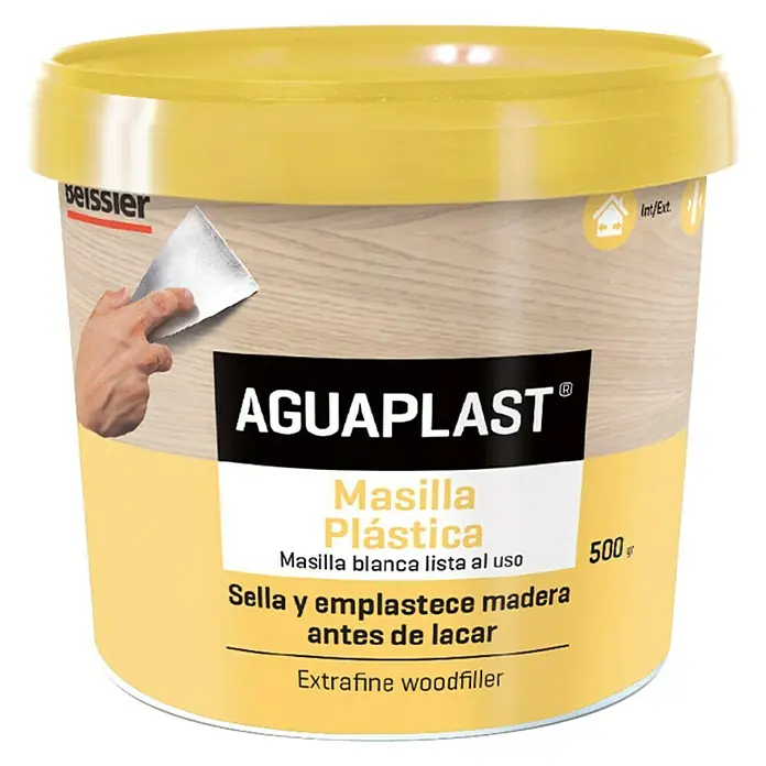 Beissier Aguaplast Masilla plástica - Blanco, 500 g