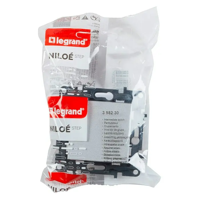 Legrand Niloé Step Cruzamiento - Aluminio, Montaje en la pared, IP44