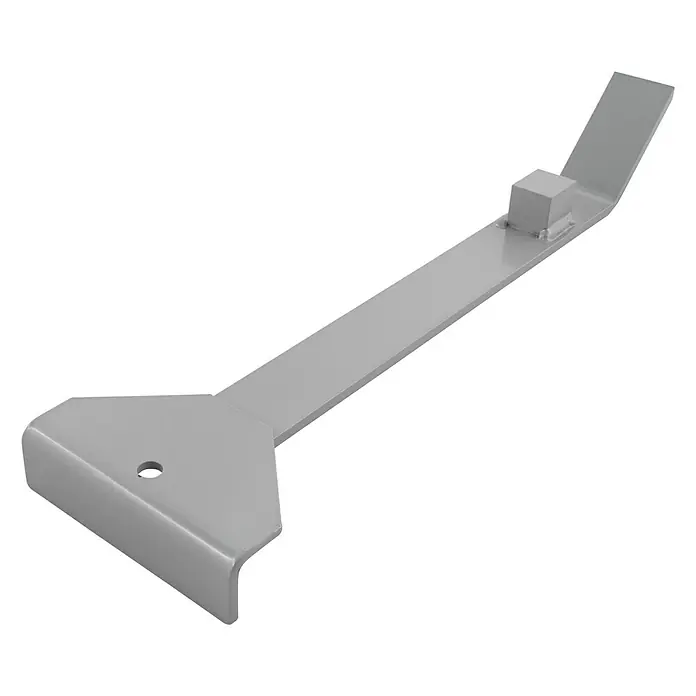 Wolfcraft Metalna poluga za postavljanje laminata - D x Š x V: 440 x 120 x 60 mm - Pogled sprijeda