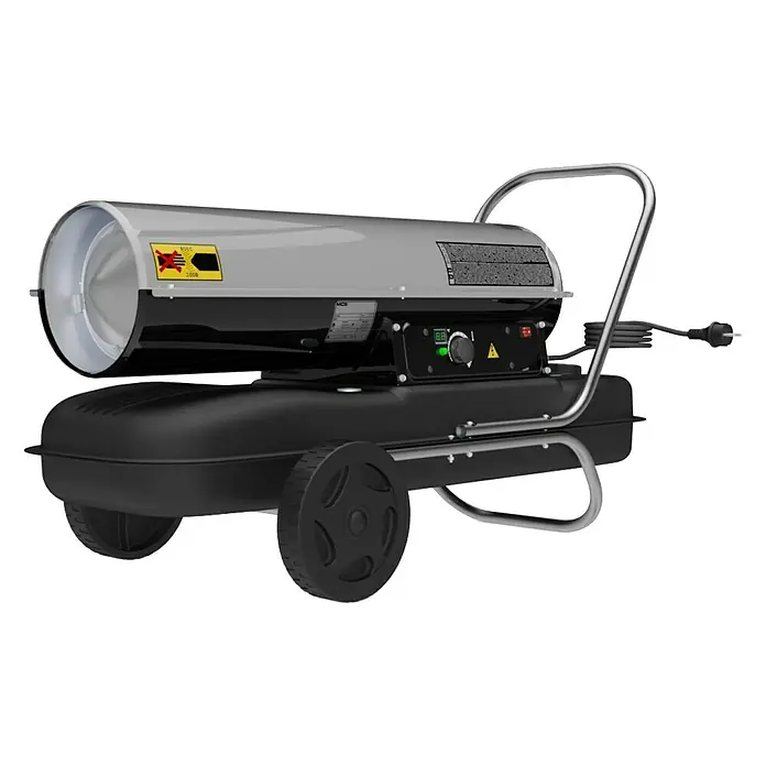 Herkules Oliekachel 29 kW - 29 kW, Max. afzuigprestatie: 800 m³/u - Vooraanzicht