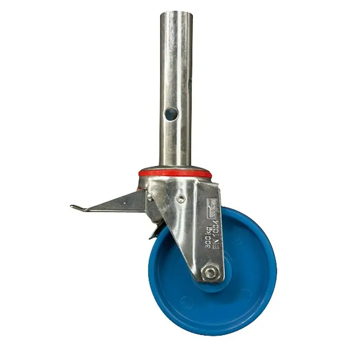 Krause ClimTec Gerüst-Set fahrbar mit Rollen - Arbeitshöhe: 7 m, Belastbarkeit Bühne: 180 kg, Bühnengröße: 0,9 m²