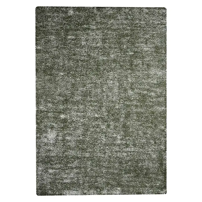 Kayoom Teppich Etna - Silber/Oliv, 150 x 80 cm - Ansicht von oben