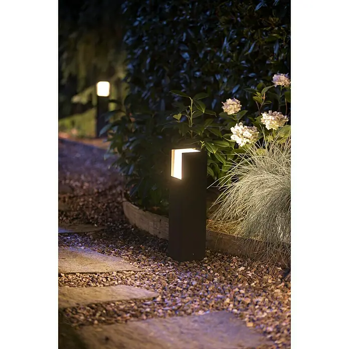 Philips Hue Sobremuro LED Fuzo - 15 W, L x An x Al: 10 x 10 x 40 cm, Color de luz: Blanco cálido, IP44