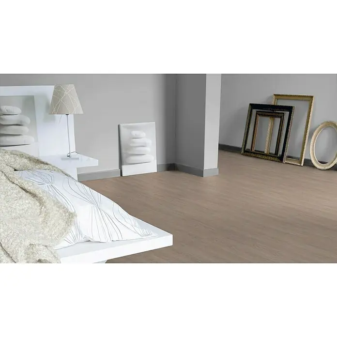 Tarkett Suelo de vinilo Starfloor click 30 Country Oak Brown - 1,22 m x 18,3 cm x 4 mm, Efecto madera