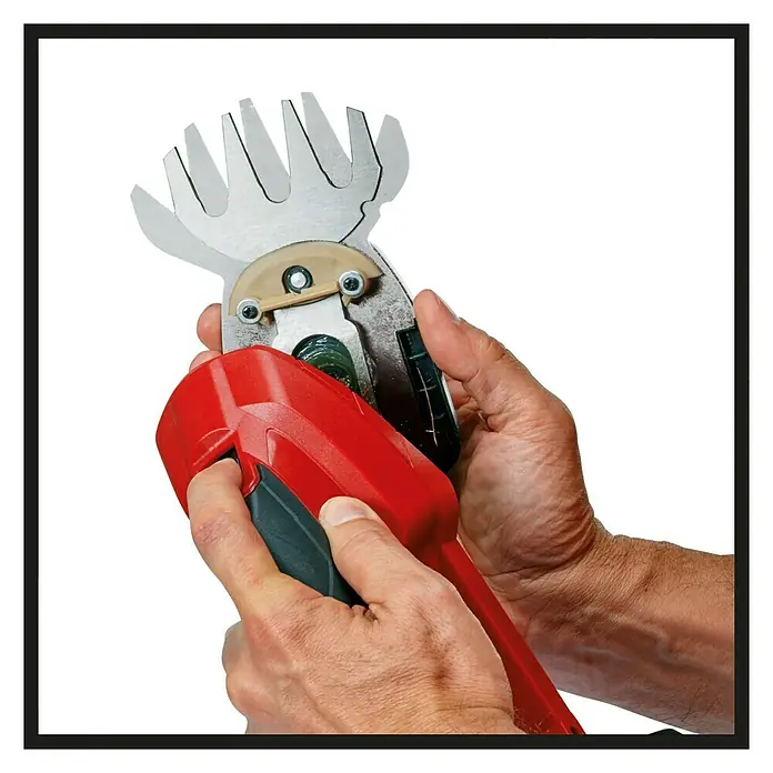 Einhell Power X-Change Akku-Gras- & Strauchschere GE-CG 18 Li-Solo - 18 V, Li-Ionen, Ohne Akku, 100 mm - Detailaufnahme