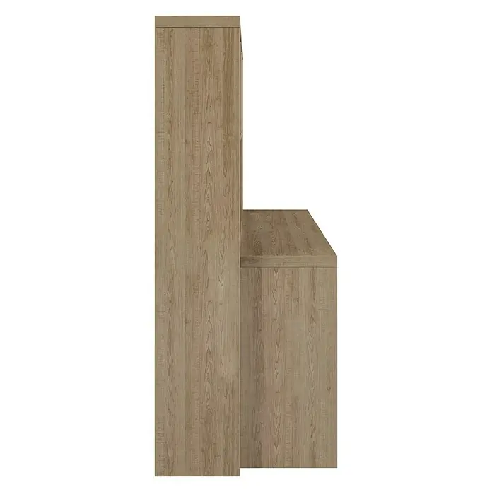 Phönix Regalschreibtisch Paloma - L x B x H: 30 x 113,5 x 157,1 cm, Braun - Rechte Seitenansicht