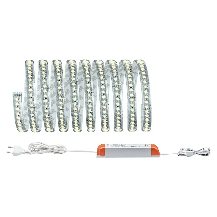 Paulmann Led-strip MaxLED basisset 1000 - 3 m, Warm wit, 40 W, Toepassingsgebied: Woonkamer - Vooraanzicht