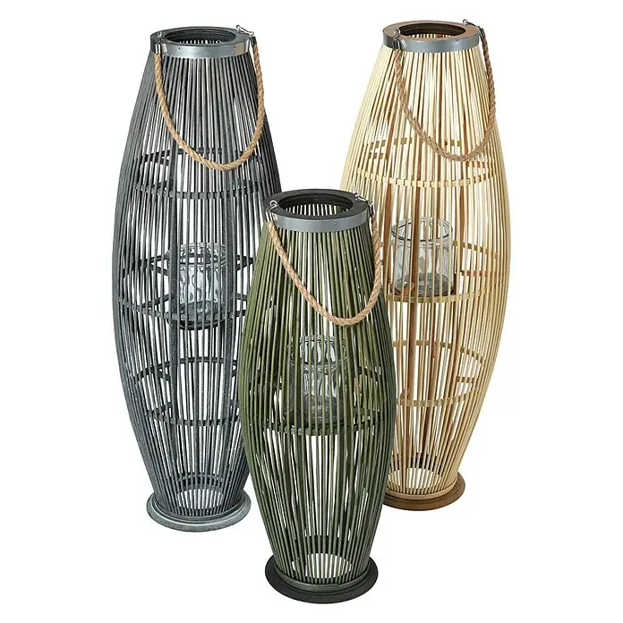 Lanterna - D x Š x V: 34 x 34 x 95 cm, Antracit