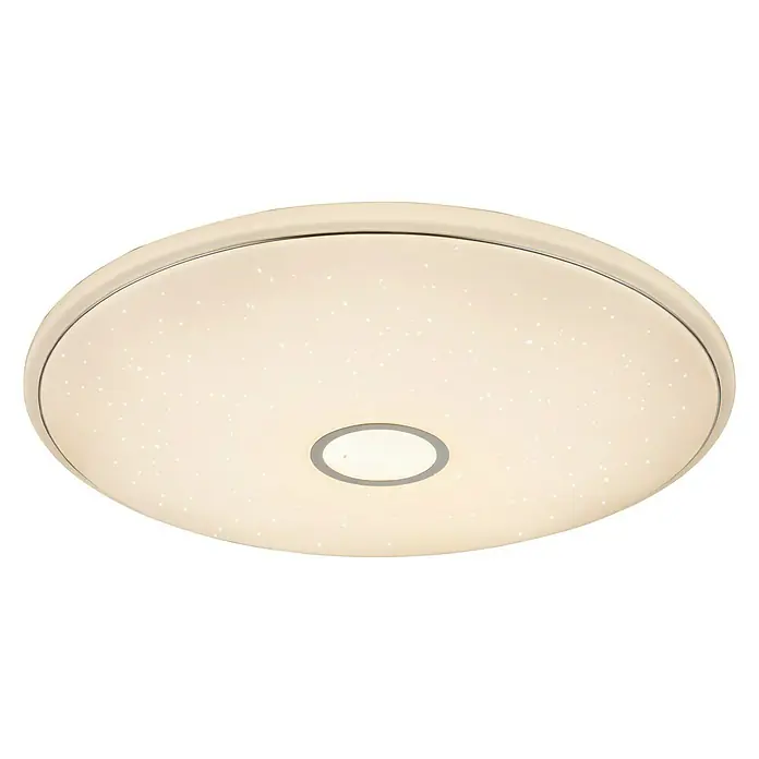 Lavida Okrugla stropna LED svjetiljka - 16 W, Ø x V: 400 mm x 8 cm, Bijele boje