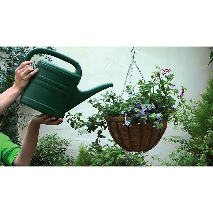 Cadenas para colgar plantas - Largo: 45 cm, Plateado, Metal