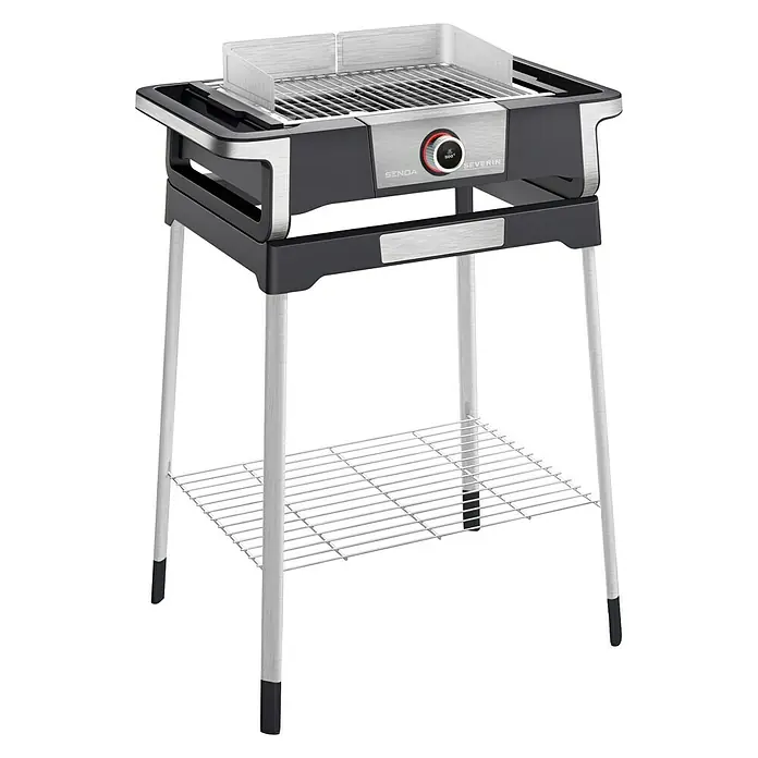 Severin Elektrogrill Senoa Boost S - 3.000 W - Linke Seitenansicht