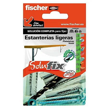 Fischer Solufix Fijación para estanterías ligeras