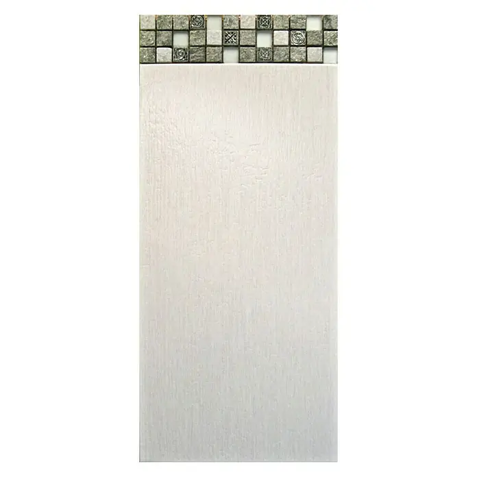 Wandtegel Eifel - 30 x 60 cm, Wit/grijs, Mat - Vooraanzicht