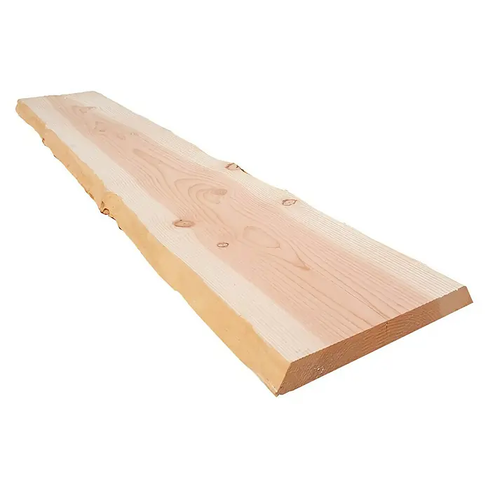 Tablero de madera maciza Tarugo - Abeto rojo, 200 cm x 50 cm x 50 mm