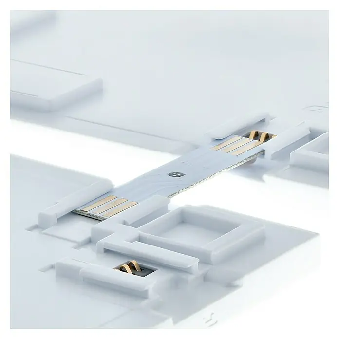 Nanoleaf LED-Panel Canvas Erweiterung - 4 W, L x B x H: 10,5 x 10,5 x 1 cm, Weiß, RGBW