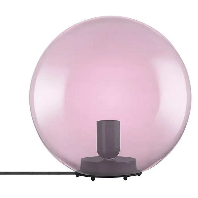 Ledvance Deko-Tischleuchte BUBBLE - L x B x H: 25 x 25 x 245 cm, Pink, E27 - Vorderansicht