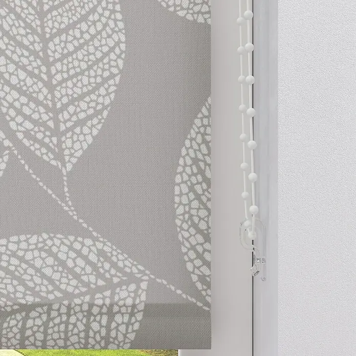 Rollo Blatt - B x H: 60 x 190 cm, Beige - Detailaufnahme