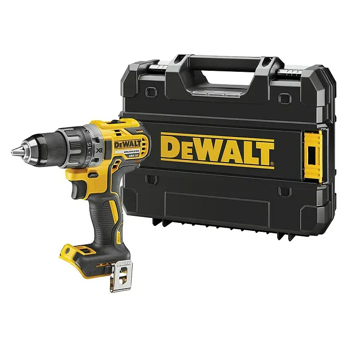 Dewalt XR Akku-Bohrschrauber DCD791NT - 18 V, Ohne Akku, Leerlaufdrehzahl: 0 U/min - 2.000 U/min - Rechte Seitenansicht