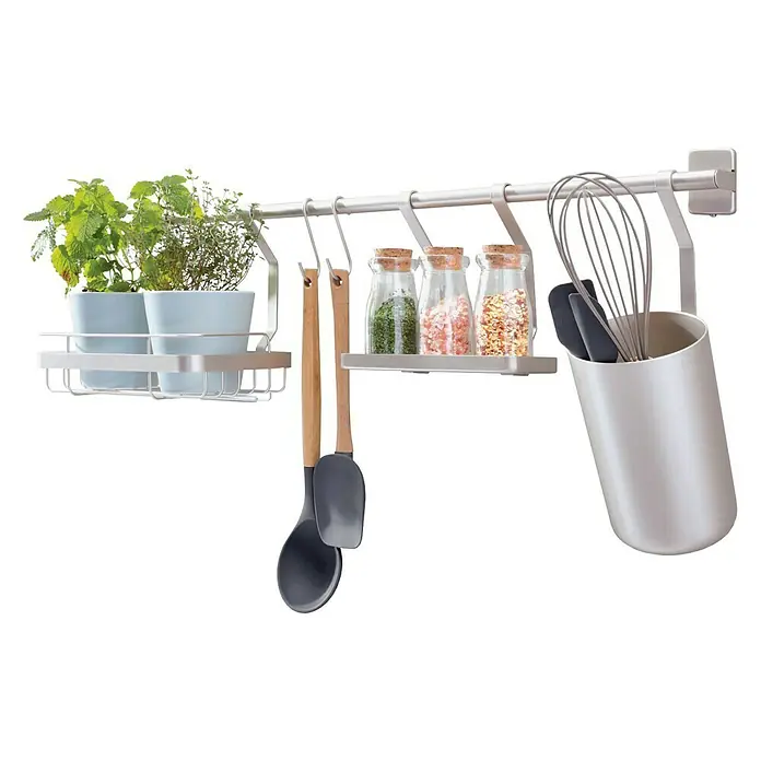 Barra para cocina Austin - Largo: 64,11 cm, Plateado