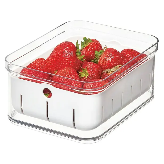 Organizador con escurridor Crisp - Transparente