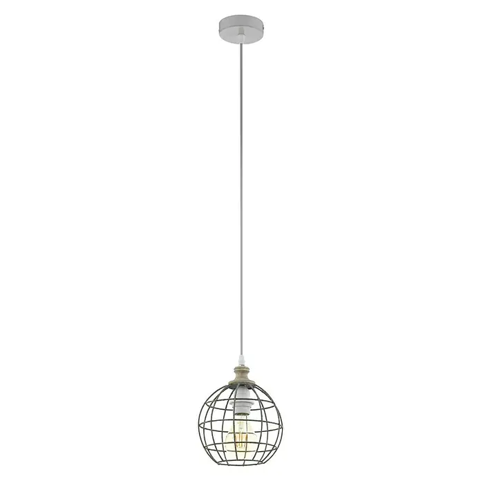 Eglo Pendelleuchte Itchington - Ø x H: 185 mm x 110 cm - Vorderansicht