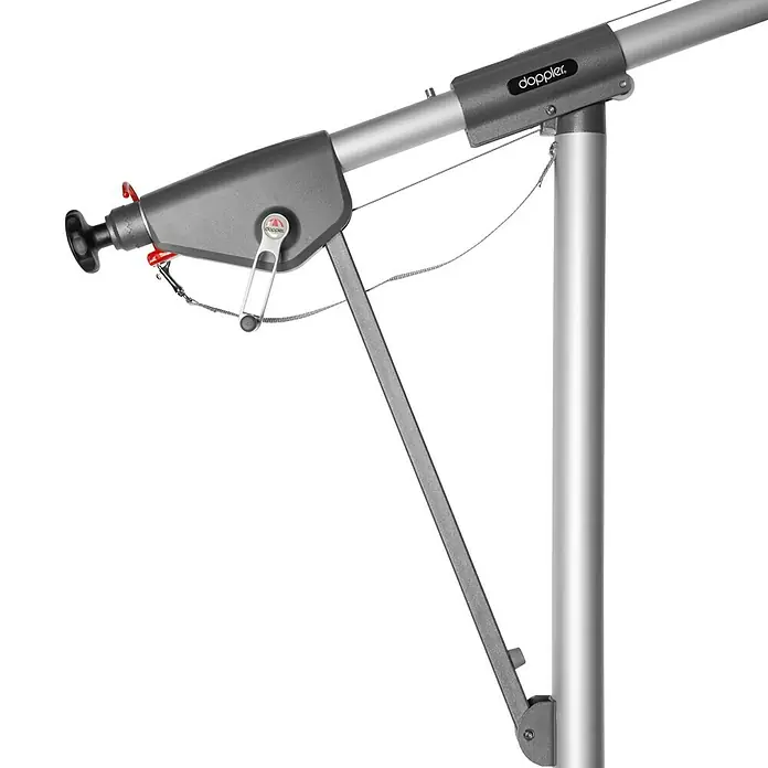 Doppler Sunline Pendelschirm - Gelb, L x B: 298 x 225 cm - Detailaufnahme