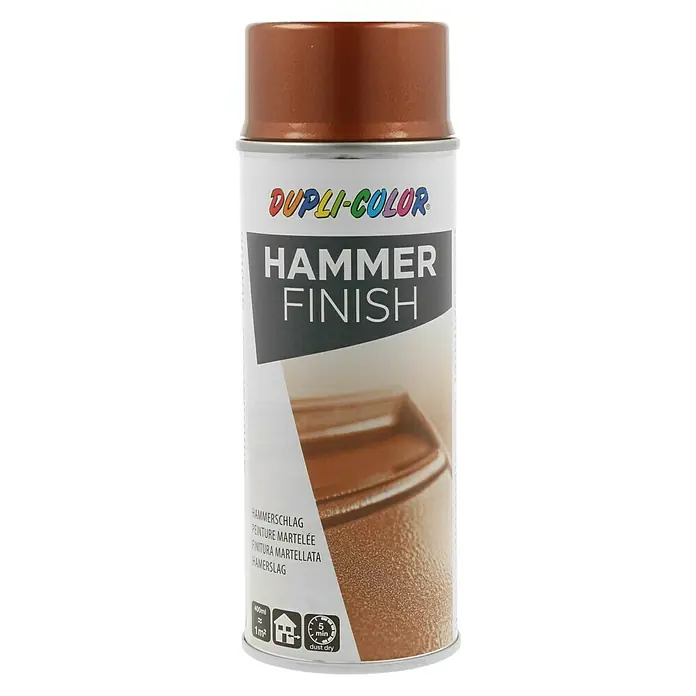Dupli-Color Effect Hammerschlag-Effektspray - Kupfer, Glänzend, 400 ml - Vorderansicht