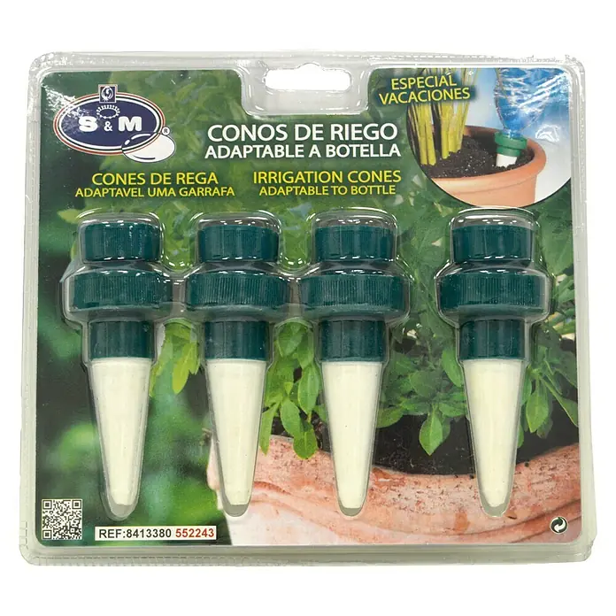 Sistema de irrigación especial vacaciones - Plástico, 4 piezas