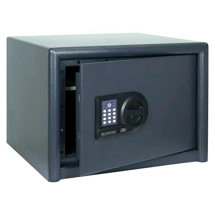 Burg-Wächter Möbeltresor Magno M 520 E - L x B x H: 445 x 495 x 360 mm, Anthrazit, Art Schloss: Elektronisches Zahlenschloss, VdS geprüft, ECB-S zertifiziert EN 1300, Klasse 2/B - Vorderansicht