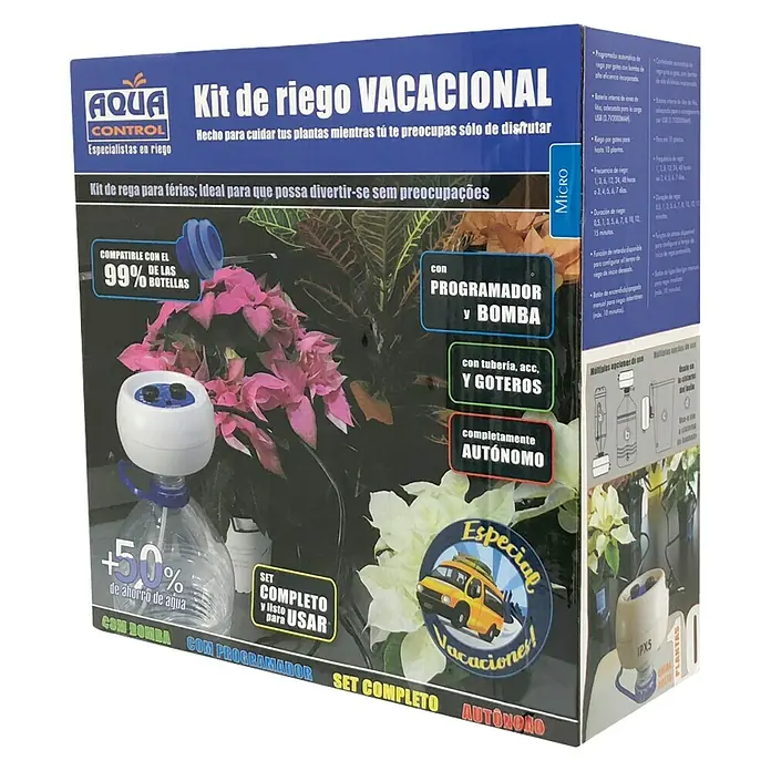 Riego para vacaciones - Plástico