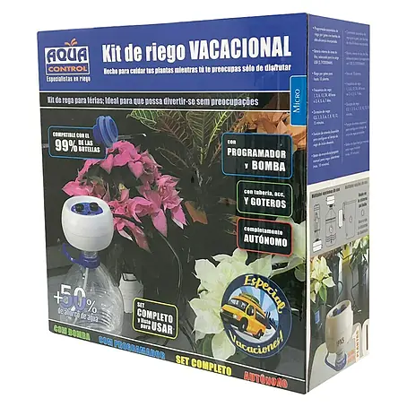 Riego para vacaciones