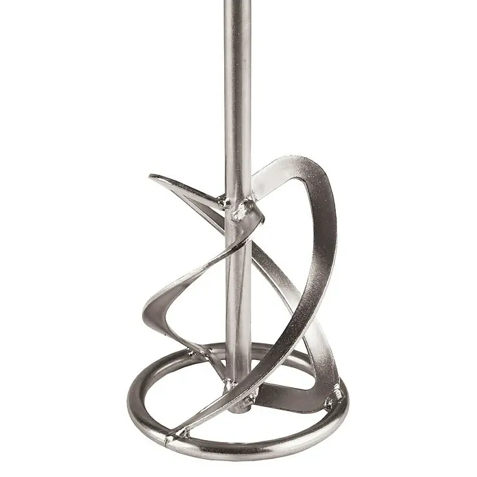 Berg Mörtelrührer MR 120 G - Mischvolumen: 25 l - 20 l, M14, Verzinkt, Mit Schutzring - Vorderansicht