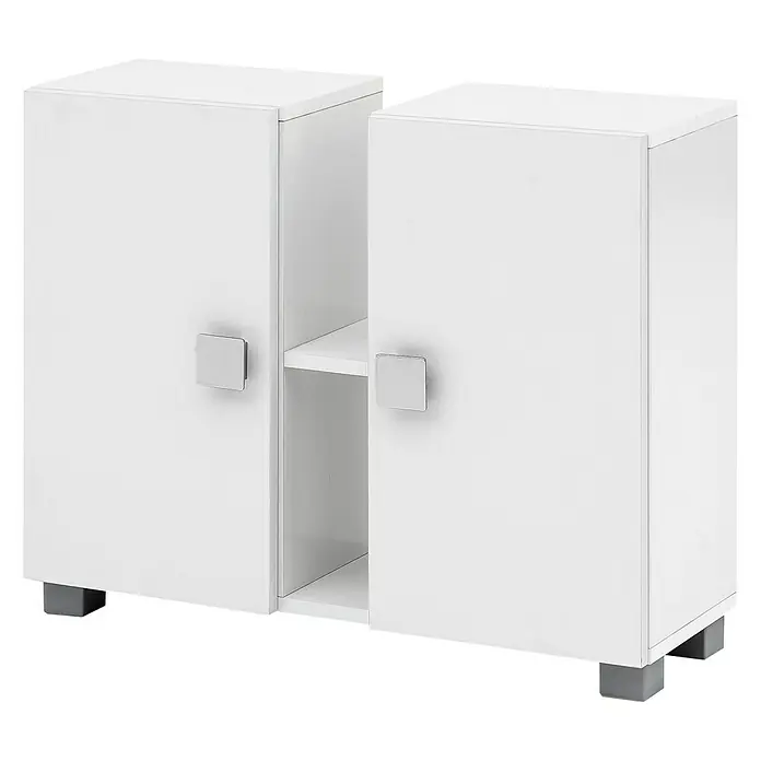 Schildmeyer Edia Waschtischunterschrank - 71 x 23 x 59 cm, Weiß - Rechte Seitenansicht