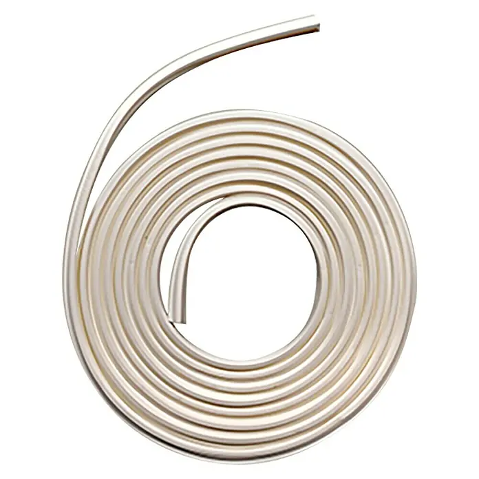 Dollex Türdichtung 013-03 - Weiß, 5 m, Passend für: Spaltenbreiten 3 - 6 mm - Ansicht von oben
