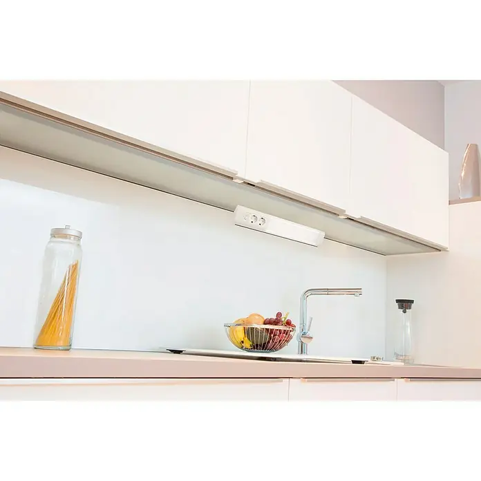 Müller-Licht LED-Unterbauleuchte Melo Plug - 15 W, Länge: 76,2 cm, Weiß