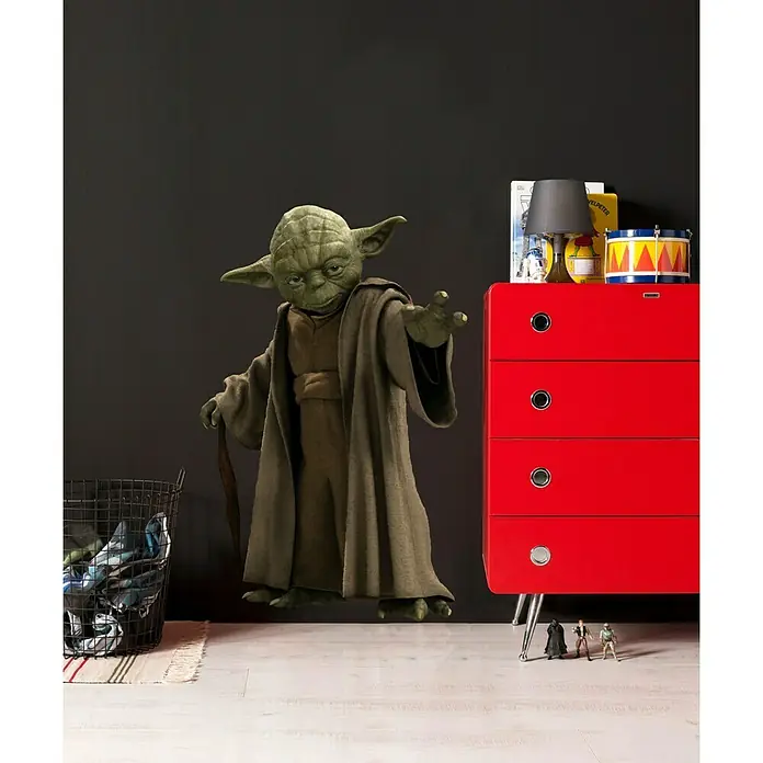 Komar Star Wars Wandtattoo - Yoda, 70 x 100 cm - Vorderansicht