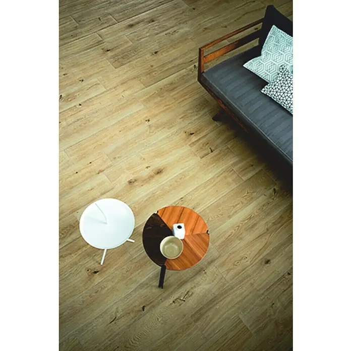 Harmonie by Palazzo Feinsteinzeugfliese - 20 x 120 cm, Creme, Matt