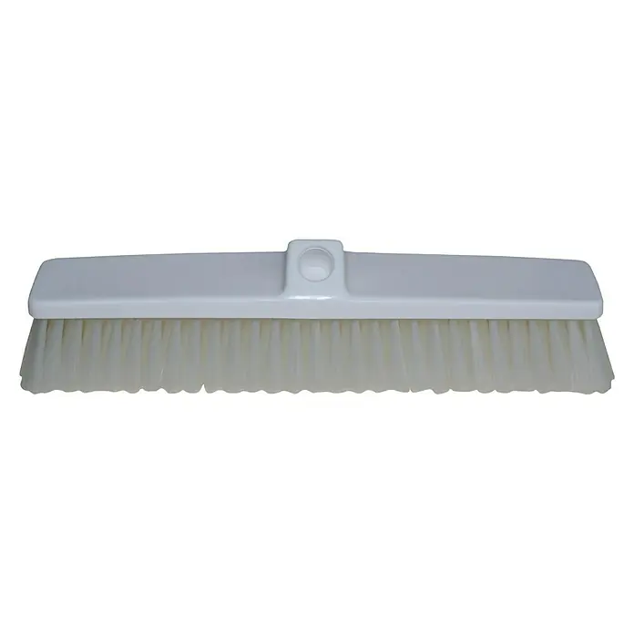 Haug Großraumbesen - Weiß, L x B x H: 6,3 x 38 x 5 cm, Material Borsten: Polyester PBT - Vorderansicht